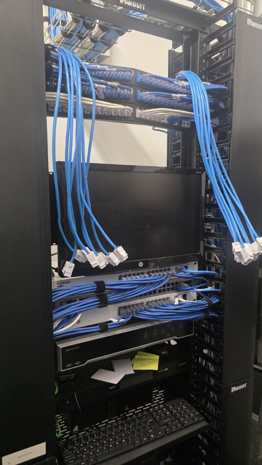 Infraestructura de redes y cableado estructurado de KeiGiTech