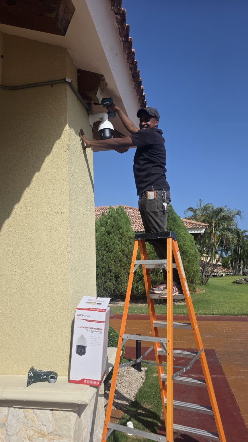 Instalación de seguridad electrónica y CCTV de KeiGiTech